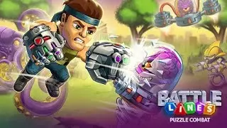 Battle Lines - Puzzle Fighter - Gameplay (iOS, Android)