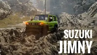 Suzuki Jimny Offroad Test | Snowrunner | #gaming #snowrunner