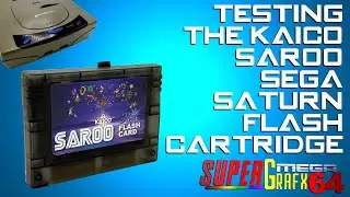 Testing The Sega Saturn Saroo Cartridge from Kaico - With Cyrus Martin