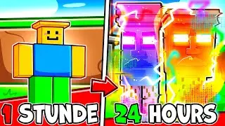 ich VERBRINGE 24 STUNDEN in Steal a Brainrot