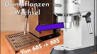 Delonghi Dedica Aus- / Ein-Bau der Dampflanze