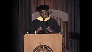 Pacific Lutheran University commencement address: promise of tomorrow