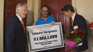 Publishers Clearing House Winners: Edward Hargraves From Oklahoma City, OK Wins $1 Million