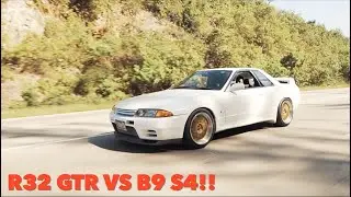 Дорога в Айроншор | Матч-реванш R32 GTR против Audi B9 S4!