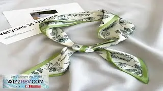 Women's Floral Print Scarf Suitable For Daily Wear Hair Band Turban Headband