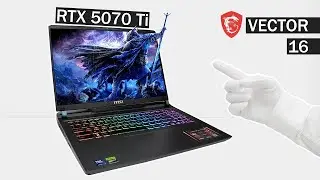 MSI Vector 16 HX AI Review 🔥 Core Ultra 9 275HX + RTX 5070 Ti | 240Hz QHD+ Beast Laptop
