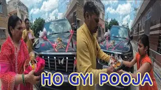 HO GYI HAMARI CAR KI POOJA...#SCORPIO N #mahindra #Noida #sector 50 @siyakanhavrindavan #scorpioz8T