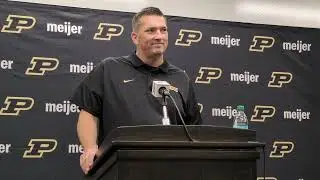 Purdue offensive coordinator Josh Henson previews Rutgers, updates Ryan Browne's status