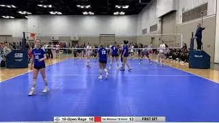 Academy 18-Open Rage vs. 1st Alliance 18 Gold