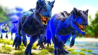 The Adventure Begins Taming Allosaurus - Ark Survival Evolved - PART 5