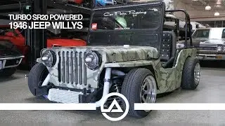 WTF?? A Turbo SR20 Swapped & Dropped 1946 Jeep Willy's!!
