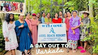 :🎀 Ladies Trip to Varkala | Beach, Food & Fun Moments 🌊☀️