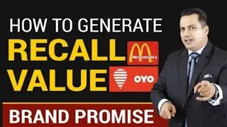 How To Generate Recall Value | Brand Promise | Dr Vivek Bindra.