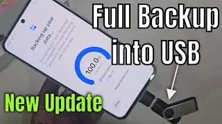 Samsung Galaxy A56: How to backup android phone to USB drive