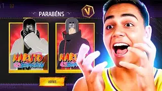 FREITAS GASTANDO DIAMANTES até pegar a NOVA SKIN DO ITACHI UCHIHA No - free fire