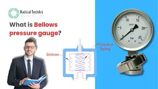 What is Bellows pressure gauge? #bellows #pressure RadicalTechArt I RadicalTalks I RadicalTechMart