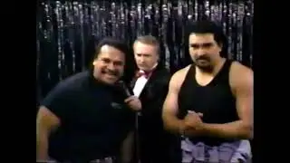 Samoan Nightmares on their penalty box match