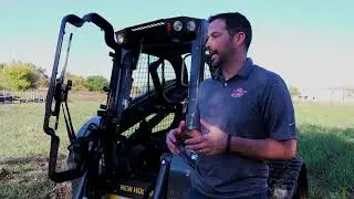 Case/New Holland Track Loader Replacement Windshield and Mechanical Fastening System