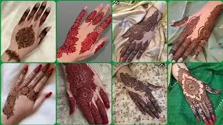 Stylish Back hand Henna Art New Collection/Simple Mehndi Design 2026/Hat ki Mehandi/Mahadir Dijain