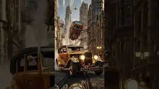High-Value Cinematic  Fantasy AI Art​ Ultra The Most Realistic Steampunk World Ever Created (8K