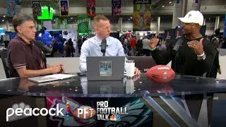 Brian Dawkins loves how Chiefs and Eagles grind things out | Pro Football Talk | NFL on NBC