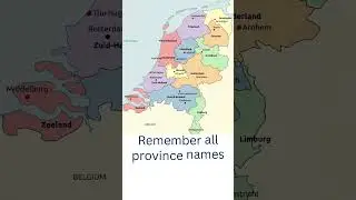 KNM Exam| Netherlands Provinces #shorts