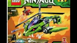 LEGO NinjaGo 9443 Rattle Copter . Инструкция по сборке