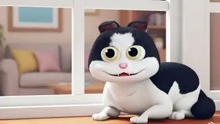 म्याऊँ म्याऊँ बिल्ली 🐱 | Cute Cat Nursery Rhyme in Hindi | KG & Nursery Kids Song | Hindi Rhymes |