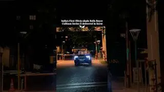 India only Olivin shade Rolls Royce Cullinan Series II Delivered in Surat💸🪽#trending #trendingshorts