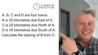 Bearings Questions GCSE Grade 4 QV Q4