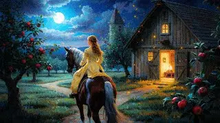 Relaxing Fantasy Piano Music at Belle's Orchard✨| 1 Hour for Deep Sleep, Study, Focus, Meditation