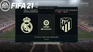 FIFA 21 | Real Madrid Vs Atletico Madrid | Madrid Derby | LaLiga 2020/21 | 12 December 2020
