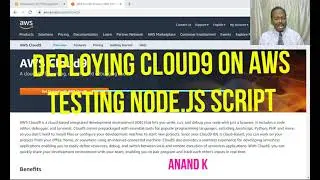 Deploying Cloud9 IDE on AWS  - Anand K