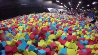 Liben  trampoline park project finished in Sweden