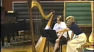1991 Jesse Sparhawk at Eastman School of Music Harp Master Class