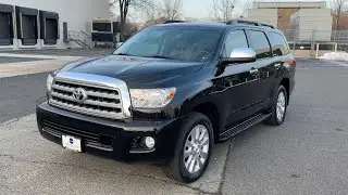 2013 Toyota Sequoia Walk Around and Drive