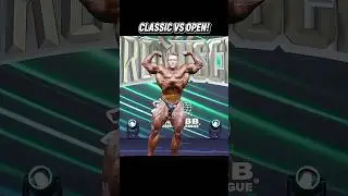 Classic vs OPEN!😳🏋️&zwj;♂️