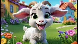 Goat Beards Go Nibble Nibble Nibb | English Nursery Rhyme | Kids Songs | Baby Music