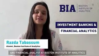 Razda's Success Story: From Investment Banking & Financial Analytics course at BIA to Deloitte