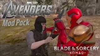 МСТИТЕЛИ в VR! | Blade and Sorcery Nomad (U11)