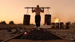 Don&rsquo;t Try &ndash; AI Cinematic Strength Challenge | Fire Walk Power & Raw Muscle🔥