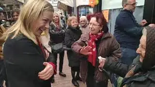 Giorgia Meloni: In diretta dal Mercato Rionale Magliana di Roma