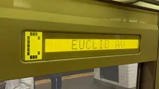 IND 8 Av Local: R46 (C) Train [Washington Heights-168 St to Euclid Av #3]