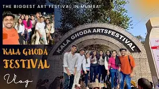 Kala Ghoda Art Festival 🎨 / The Biggest Festival in Mumbai ♥️✨