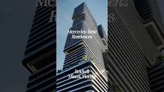 Mercedes-Benz Residences coming to Brickell, Miami, Florida #mercedesbenz #mercedes #luxurycars