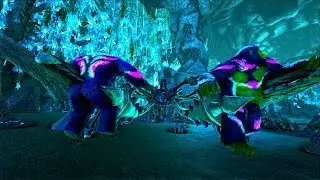 FINDING CRAZY COLORED DINOS! - Ark's Easter Event - Official PVP