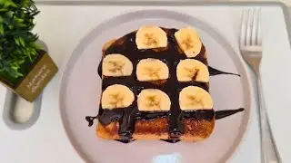 Viral Banana Milk Toast Recipe | Quick and Easy Milk Toast recipe 