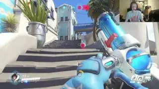Overwatch Gameplay- Mei is CHEESE (and we hate Bastians