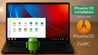 Install Phoenix OS ROG Without USB 🔥 | Dual Boot Windows + Android on PC || ZenPC