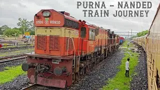 Nanded Purna Electrification Update | Purna To Nanded : Train Journey | Train Videos Indian Railways